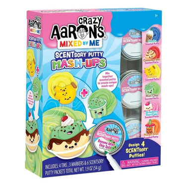 Techzone Geelong Crazy Aaron's Thinking Putty Mixed By Me Scentsory Putty Mash-Ups Kit